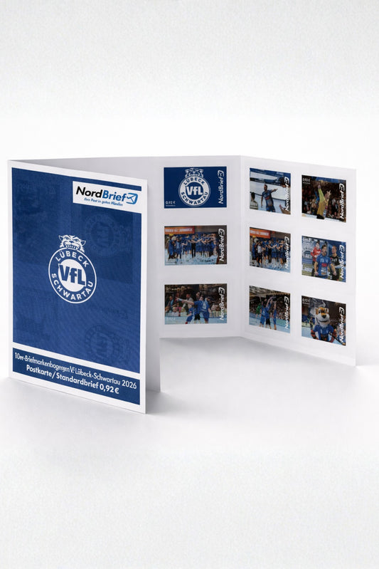 Briefmarkenbogen Nordbrief 10er-Set