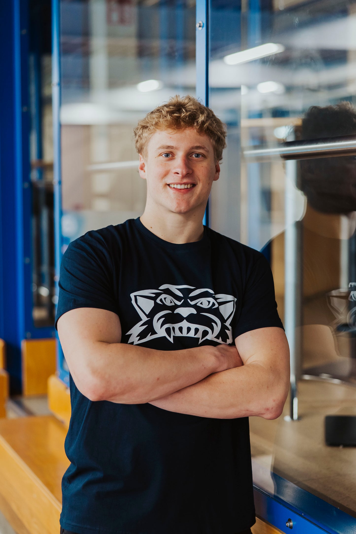 SHIRT FRONTPRINT NAVY