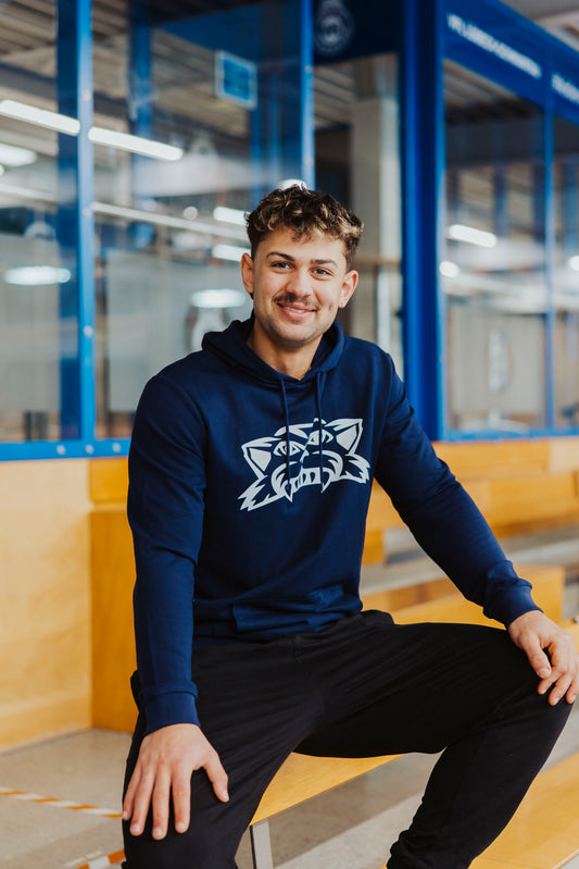 HOODIE FRONTPRINT NAVY